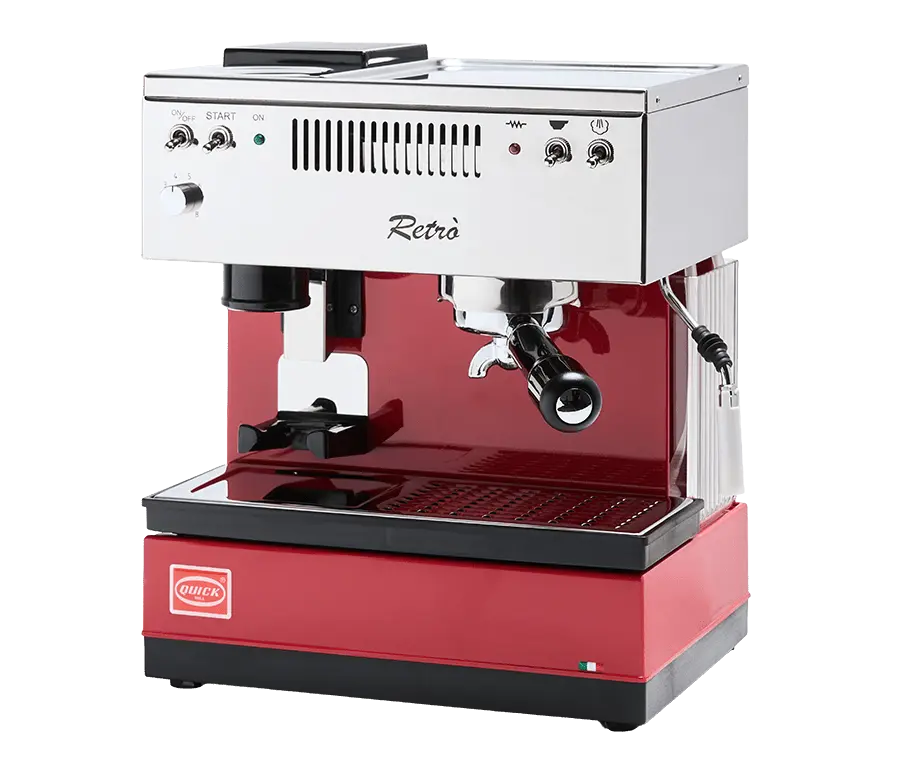 Quick Mill Retrò - Kompakt retro eszpresszógép darálóval - Barista és Espresso