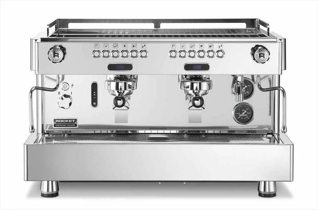 Rocket Espresso RE A Timer Professzionális eszpresszógép-Kereskedelmi-Rocket Espresso-3-csoport-Barista és Espresso