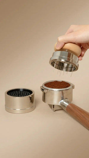 Pucks Espresso kiegészítő készlet - Fa TIMEMORE