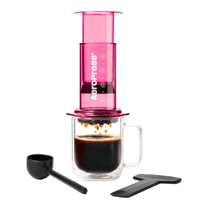 Átlátszó rózsaszín AeroPress