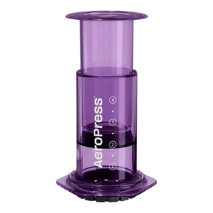 Átlátszó lila AeroPress