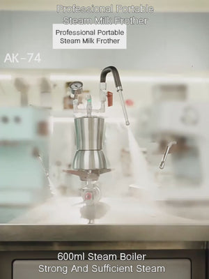 Aleman AK-74 spishäll tejgőzölő | Professzionális száraz gőz Latte Art-hoz