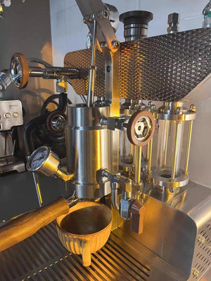 Aleman 6S zászlóshajó Dual Boiler karos kávéfőző | Telített csoportfej-technológia