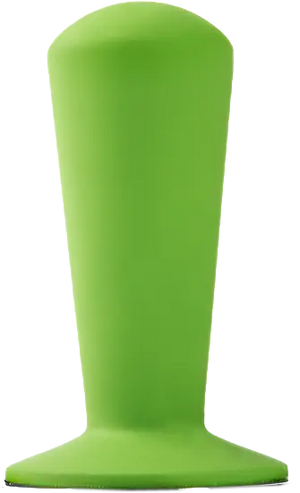 Zöld színű Luce cserefogantyú eszpresszó- és kávéfőzőkhöz, ergonomikus kialakítás baristáknak.