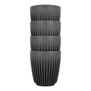 Bögre 8oz Szénszürke 4db - Huskee HUSKEE