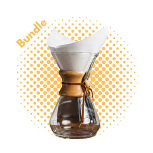 Chemex 6 CSÉSZE + 100 szűrő ESPRESSO GEAR