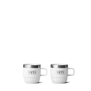 Rambler egymásra rakható pohár 177ml 2db - Fehér YETI