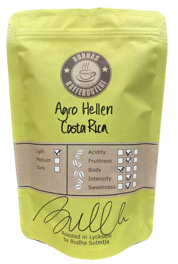 Agro Hellen - Egész bab világos/közepes pörkölés szűrőhöz 250g - Barista és Espresso