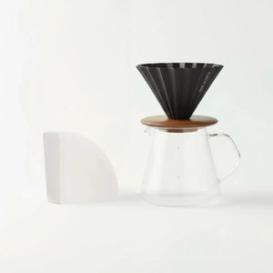 Japán kézi filterkávé készlet - Origami dripper + 100 darab szűrő - Barista és Espresso