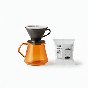 Kinto Slow Style bryggset - V02 passar för 2 - 4 koppar - Barista och Espresso