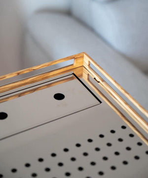 Kopp räcke i trä för Rocket Appartamento - Barista och Espresso